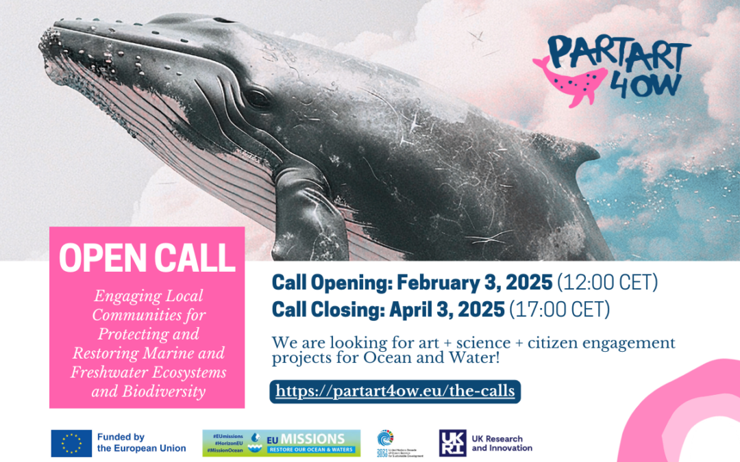 PartArt4OW Launches First Open Call for Participatory Art Initiatives for Ocean and Water